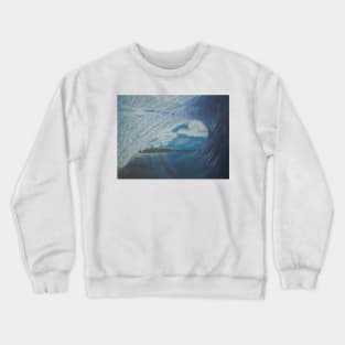 Ocean Wave Crewneck Sweatshirt